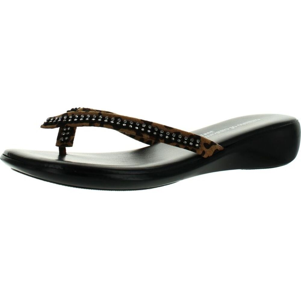 Callisto Roxxie Leopard ChildG Sandals 1 NEW